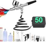 Kit de aerógrafo com compressor portátil de alta pressão MADETEC