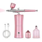 Kit de aerógrafo Hiseeyo atualizado com compressor sem fio Nail Art