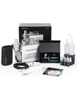 Kit de aerógrafo InoKraft com compressor de ar 1/6 HP Quiet