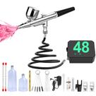 Kit de aerógrafo Nail Art MADETEC Professional com compressor