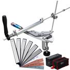 Kit de afiação de facas CWOVRS RUIXIN PRO RX-008 com 4 pedras de amolar