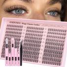 Kit de agrupamentos de cílios Goddvenus Lash Clusters 9-14 mm C Curl