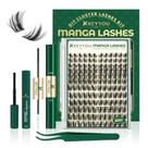 Kit de agrupamentos de cílios KEYYOULASH Manga Kit de agrupamentos de cílios Kit de agrupamentos de cílios KEYYOULASH Manga Kit de agrupamentos de cílios