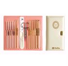 Kit de Agulha Para Crochê Tulip Classic 4 TCK-004E C/ Estojo