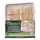 Kit de Agulhas Intercambiáveis para Crochê Tunisiano Bambu Takumi Clover