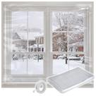 Kit de Aislamiento para Ventanas Apipi 160x600 cm Película Transparente