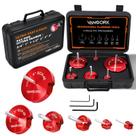 Kit de alargador de encaixe de tubo de PVC VANSORK 6 peças para tubo SCH40 Kit de alargador de encaixe de tubo de PVC VANSORK 6 peças para tubo SCH40