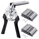 Kit de alicates Hog Nail Ring Tanstic Type M com 1200 unidades de pregos