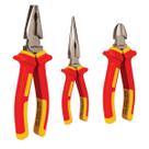 Kit de Alicates Isolados Universal 8", Bico 8", Corte Diagonal 6" 1000V VDE Noll