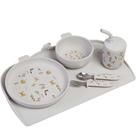 Kit de Alimentação Silicone Introdução Alimentar Tiny Love