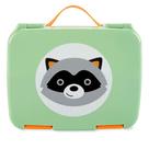 Kit de Alimentação Skip Hop Bento Box Zoo Guaxinim Verde