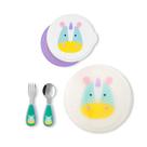 Kit de Alimentação Zoo Unicórnio Talheres c/ Pratos Skip Hop