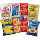 Kit De Alimentos de Cesta Básica Com 10 Itens Essenciais