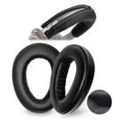 Kit de almofadas de couro de carneiro e protetor de arco para Sennheiser Voarmaks