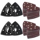 Kit de almofadas de lixar para ferramentas oscilantes LEILUO 127 unidades com acessórios