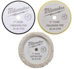Kit de almofadas de polimento Milwaukee M18 Polisher de 7 polegadas (2738)