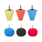 Kit De Almofadas De Polimento Para Rodas De Carro De 3 Polegadas, 6 Peças, Almofadas De Esponja Para