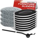 Kit de almofadas móveis Furniture Sliders Kiss Core 3 em 1