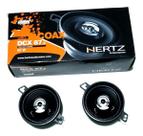 Kit de Alto Falantes Hertz Dcx87.3 Coaxial 3,5 polegadas linha Dieci 60wrms 1 par importado italiano original qualidade top para painel toro renegade
