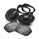 Kit de alto-falantes Saddlebag BOSS Audio Systems BHD14 6x9" Harley