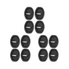 Kit De Amortecedores De Silicone Para Fechadura De Porta De Carro, 4 Ou 12 Peças, Acessórios De