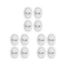 Kit De Amortecedores De Silicone Para Fechaduras De Porta De Carro, 4 Ou 12 Peças, Acessórios De