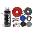 Kit de Amplificador SoundBox 4 AWG com Cabo, Capacitor de 2,5 Farad e 2300 W