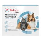 Kit de análise de microbioma Petivity Advanced para cães e gatos