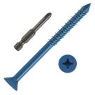 Kit de ancoragem de parafusos de concreto kvohlum 1/4 x 11,4 cm 50 unidades com broca