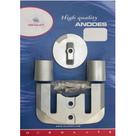 Kit de ânodos Tecnoseal com hardware para Mercury Bravo 2-3 Zinc