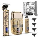 Kit de Aparador de Cabelo, Barba e Nariz Karrte