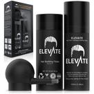 Kit de aperfeiçoamento de cabelo Elevate 3 em 1 com fibras espessantes pretas Kit de aperfeiçoamento de cabelo Elevate 3 em 1 com fibras espessantes pretas