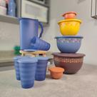 Kit de Armazenamento Murano Tupperware com 10 Peças Kit de Armazenamento Murano Tupperware com 10 Peças