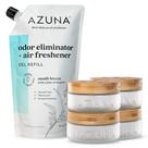 Kit de Aromatizador Azuna para 4 Ambientes com 4 Potes de Gel de 237ml