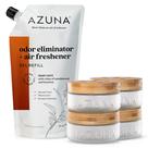 Kit de Aromatizador Azuna para 4 Ambientes Sândalo 710ml