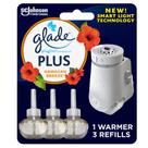 Kit de Aromatizador Elétrico Glade PlugIns Plus Brisa Havaiana 20 ml