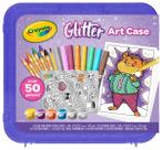 Kit de Arte Crayola con Purpurina y más de 50 Piezas de Crayones y Pinturas con Brillo Kit de Arte Crayola con Purpurina y más de 50 Piezas de Crayones y Pinturas con Brillo