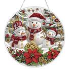 Kit de arte de diamante DIY JFox Coroa de boneco de neve de Natal
