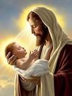 Kit de Arte de Diamantes Kaliosy Jesús 5D Completo 30x40 cm para Adultos