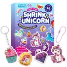 Kit de arte de plástico retrátil Yrinfay Unicorn com 46 pingentes e 12 marcadores