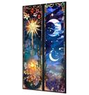 Kit de arte Diamond Axquilon Sun and Moon para adultos 40x70cm
