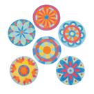 Kit de arte em areia: mandala Fun Express para crianças de 5 cm de diâmetro