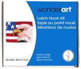 Kit de arte manual WonderArt Latch-Hook 38x51 cm Acrílico