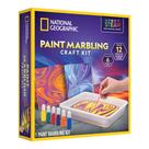 Kit de arte NATIONAL GEOGRAPHIC Marbling com tintas e água para crianças