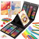 Kit de arte VigorFun 240 peças com cavalete dobrável de dupla face Kit de arte VigorFun 240 peças com cavalete dobrável de dupla face