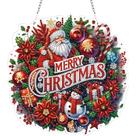 Kit de artesanato artístico: enfeite suspenso de diamante de Natal VODAPYC