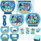 Kit de artesanato Chiisong Fishbowl Paper Crafts para crianças com 24 conjuntos Kit de artesanato Chiisong Fishbowl Paper Crafts para crianças com 24 conjuntos