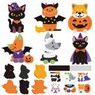 Kit de artesanato Copkim Halloween Pet Magnet Kids, 30 conjuntos