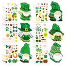 Kit de artesanato DUJAA St.Patricks Day para crianças com enfeites de duende