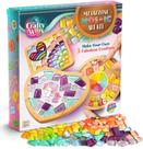 Kit de artesanato Glittery Garden Mosaic Decore Unicorn Coaster